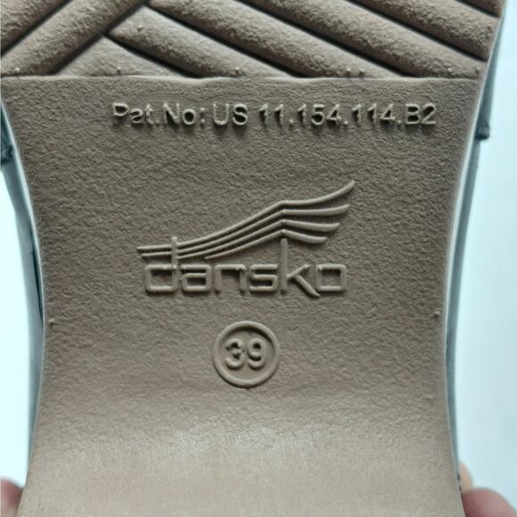 Dansko Womens Becka Oiled Pull Up Leather Chelsea Boots 39(US 8.5) Black NIB - Picture 10 of 15